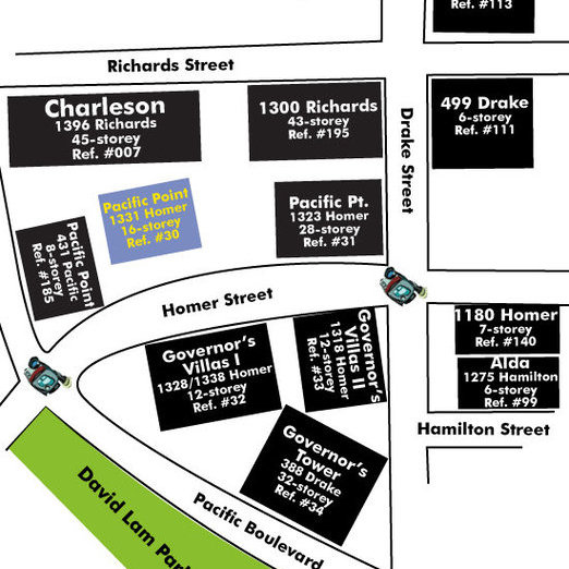 Pacific Point 2 location map 1
