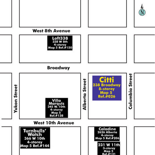Citti location map 1