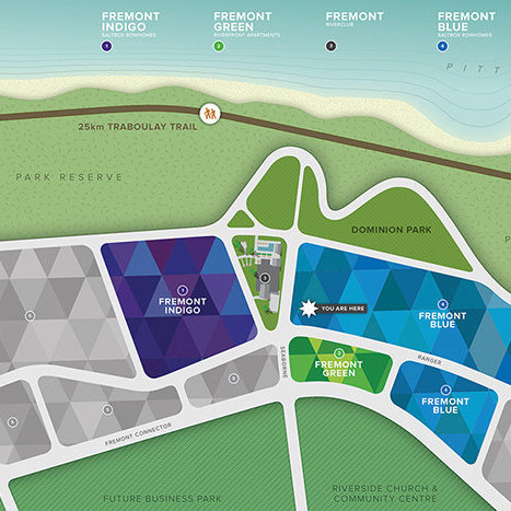 Fremont Indigo location map 1