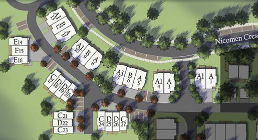 Nicomen Place location map 1