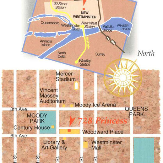 Princess Tower location map 1