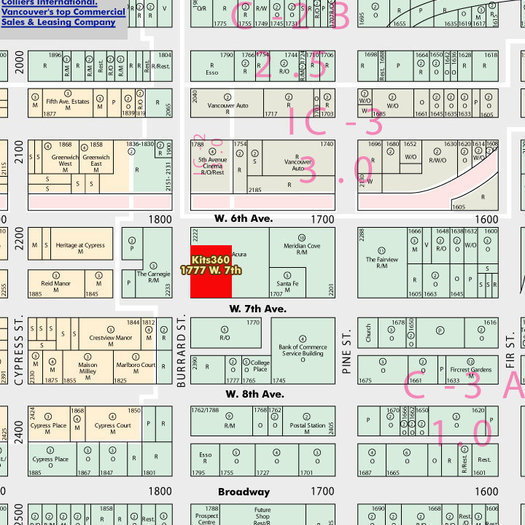 Kits360 location map 2