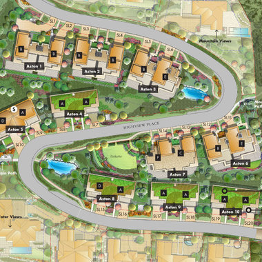 Aston Hill location map 1