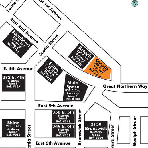 Canvas location map 2