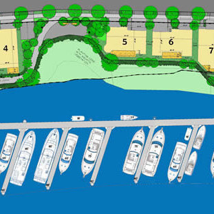 Blue Heron Marina Estates location map 1