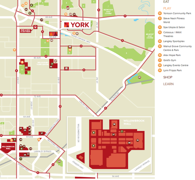 York by Mosaic location map 3