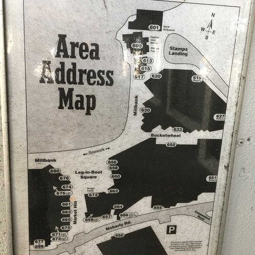 Market Hill Terrace location map 1