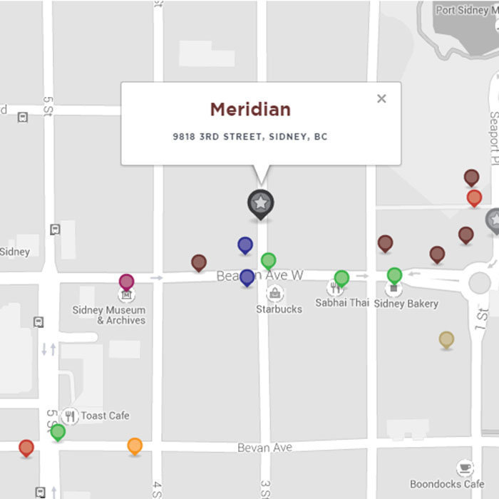 The Meridian Residences location map 1