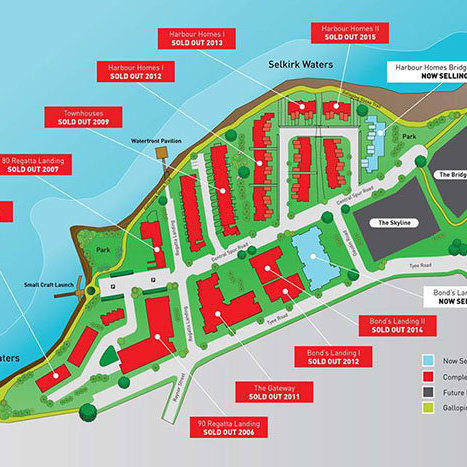 Bond's Landing III location map 1