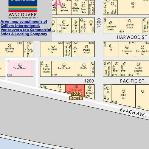 Ocean Villa location map 2
