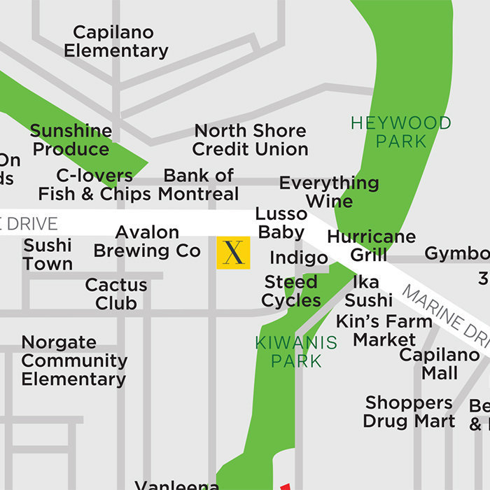X61 Living location map 1