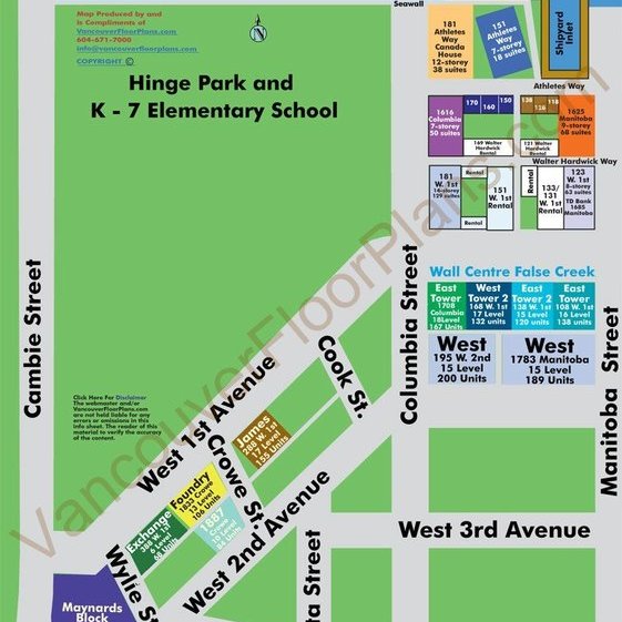 Epic at West location map 4