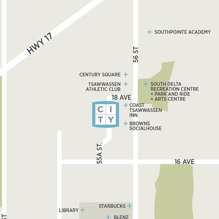 CityHomes location map 1