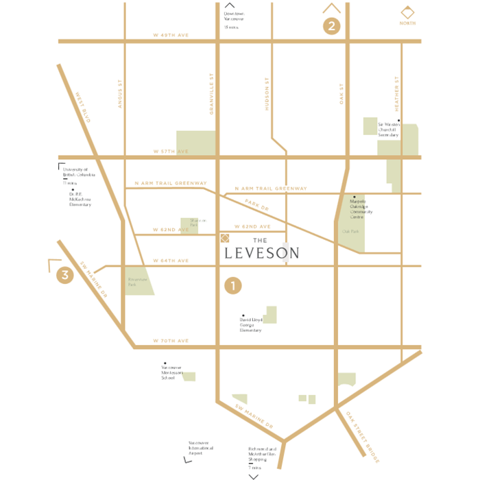 The Leveson location map 1
