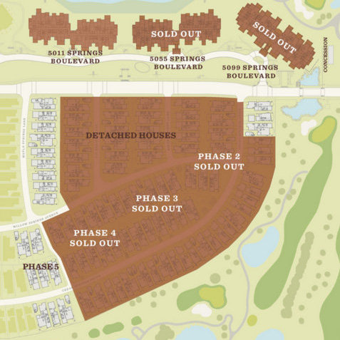 Tsawwassen Springs - The Heron Collection location map 1