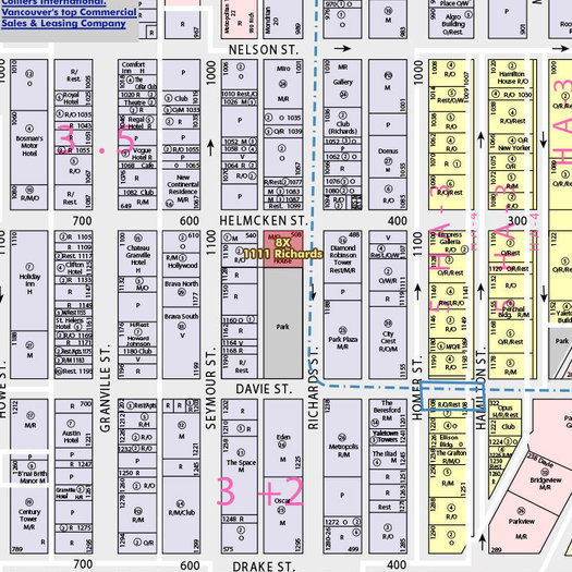 8X ON THE PARK location map 2