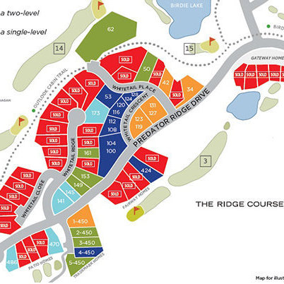 Whitetail - Portfolio Homes location map 2