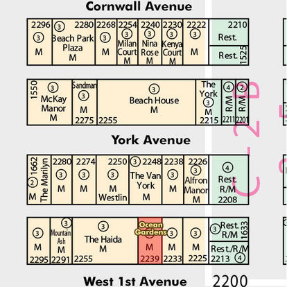 Ocean Gardens location map 2