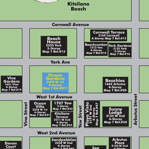 Ocean Gardens location map 1