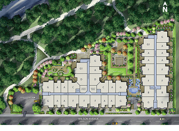 Orchid Phase Ii location map 1