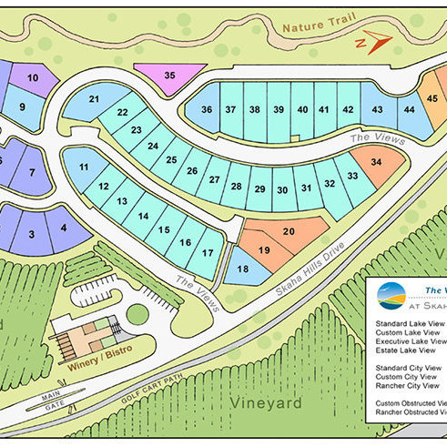 The Views at Skaha Hills location map 1
