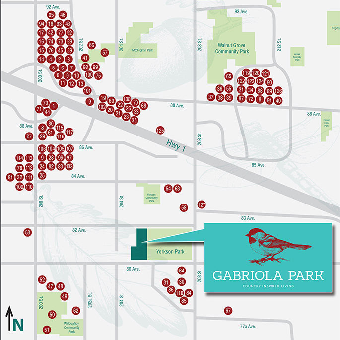 Gabriola Park location map 1