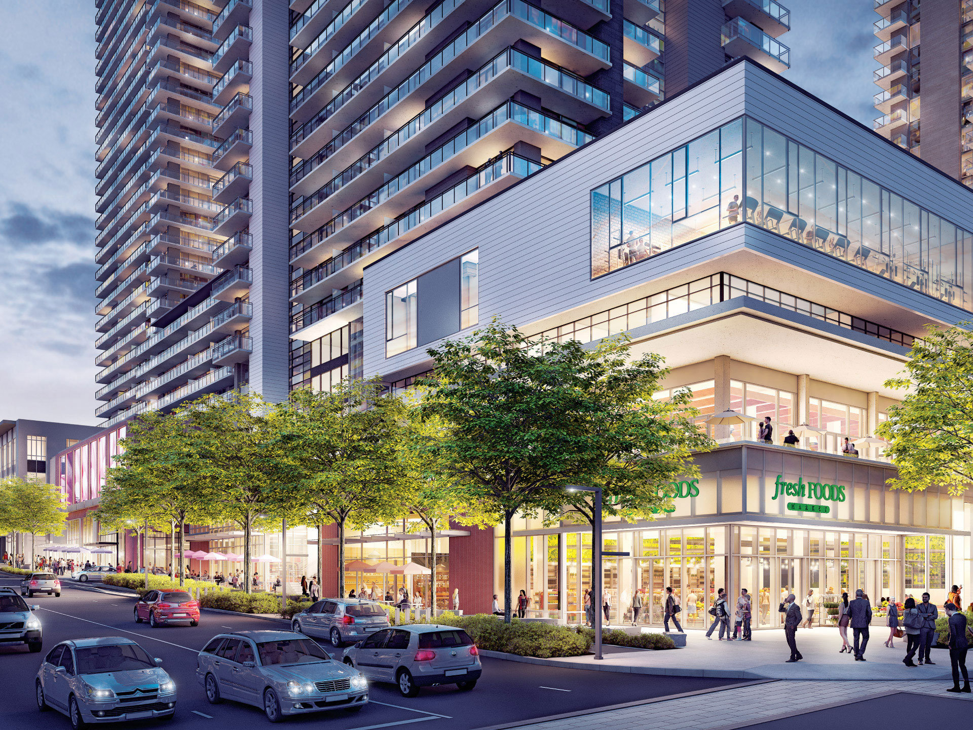 Photo 6 — click to view The City of Lougheed - Neighbourhood One - Tower One photo 6