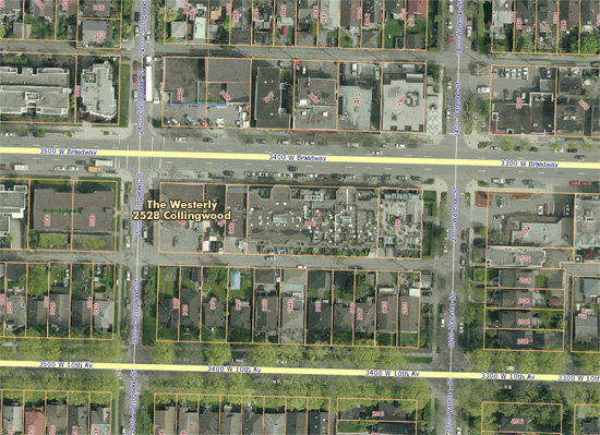 The Westerly location map 2