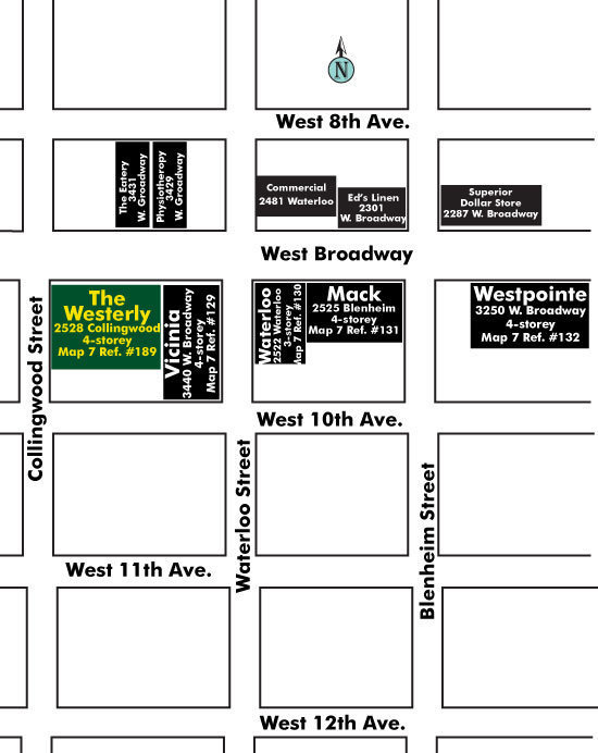 The Westerly location map 1