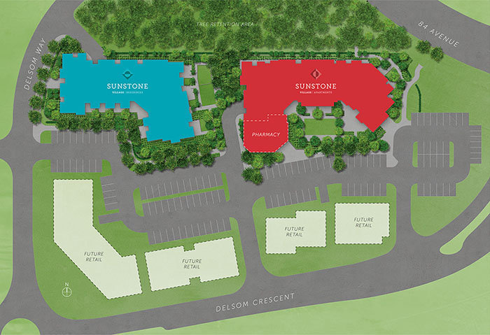 Sunstone Village Residences location map 1
