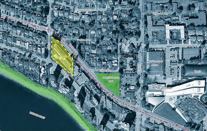 Bellevue location map 1