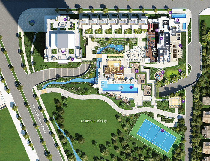 Park Avenue West 2 location map 1