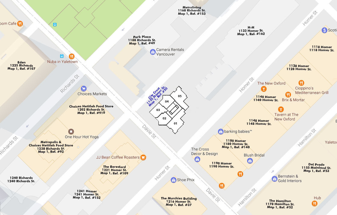 City Crest location map 4