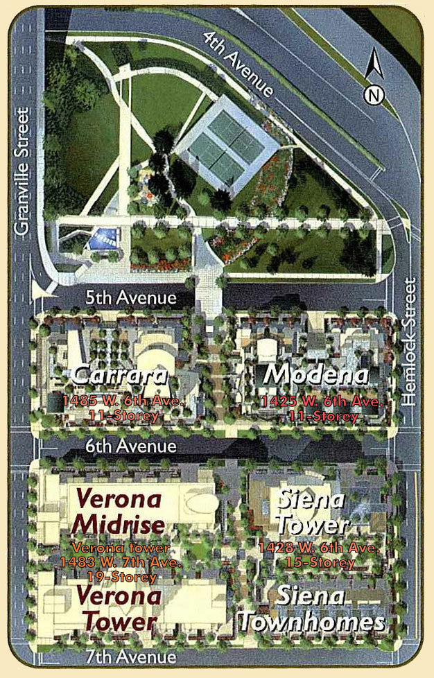 Verona Of Portico location map 1