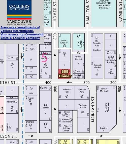 The Beasley location map 2