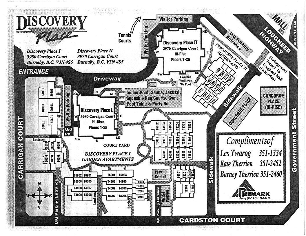 Discovery Place II location map 1