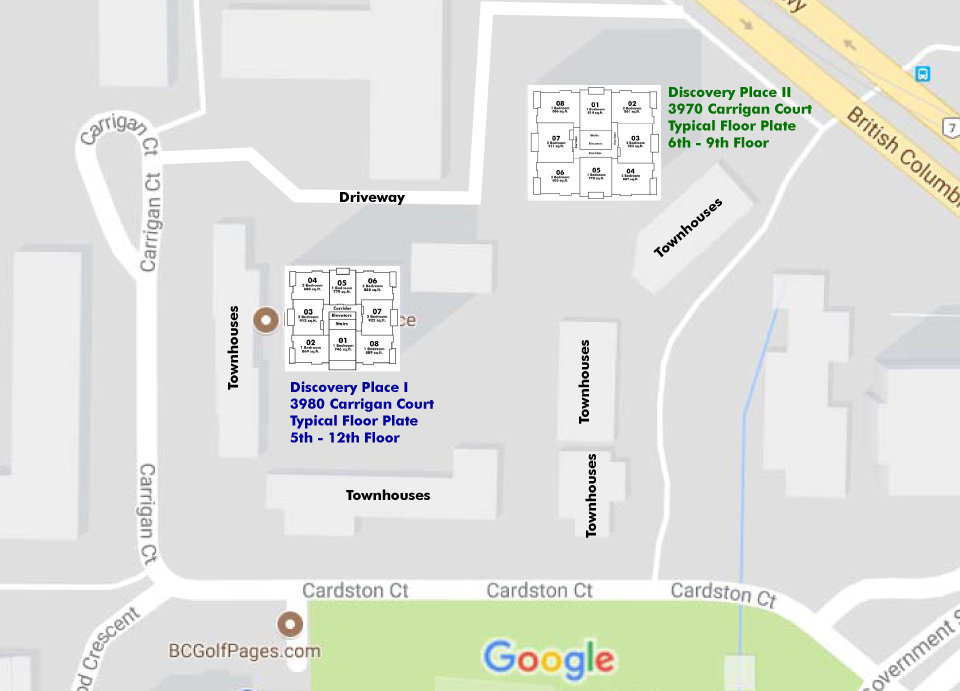 Discovery Place II location map 2