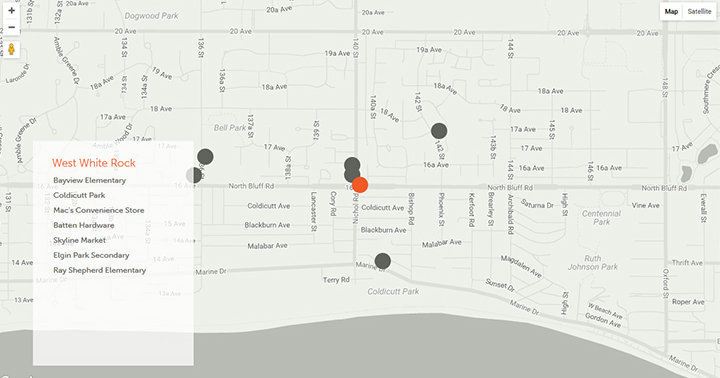 Beachborough location map 2