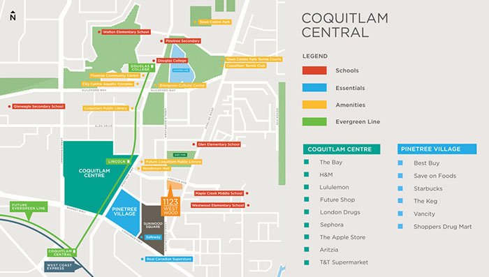 1123 Westwood location map 1