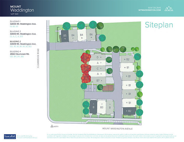 Mount Waddington Estates location map 1