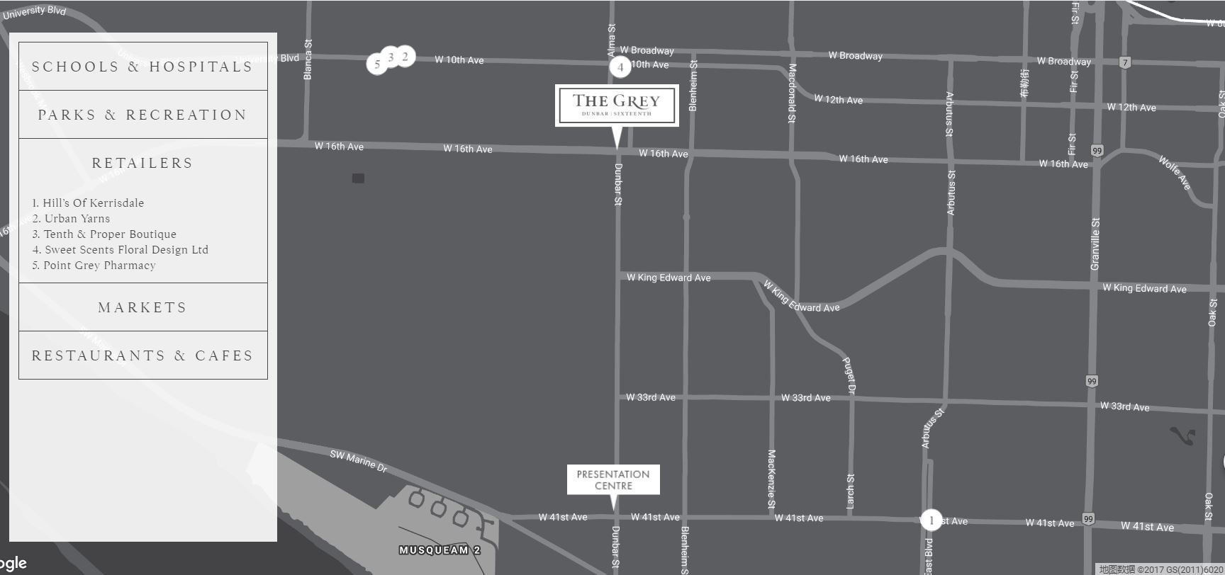 The Grey location map 4