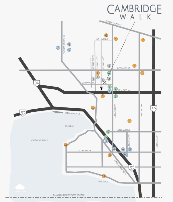 Cambridge Walk location map 2