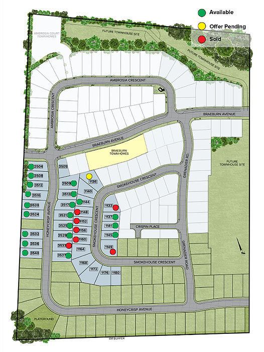 Ambrosia Court location map 2