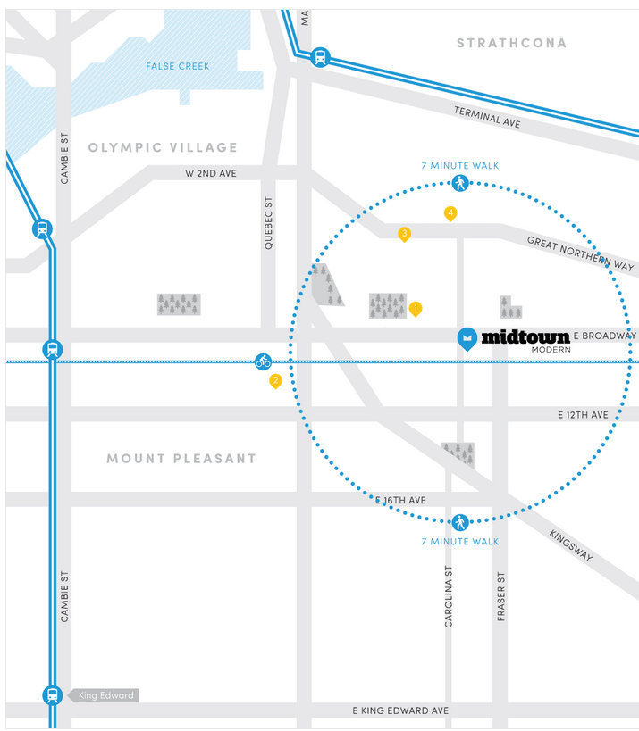 Midtown Modern location map 2
