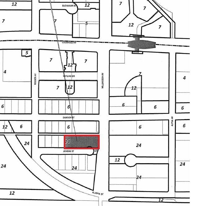 Juneau location map 1