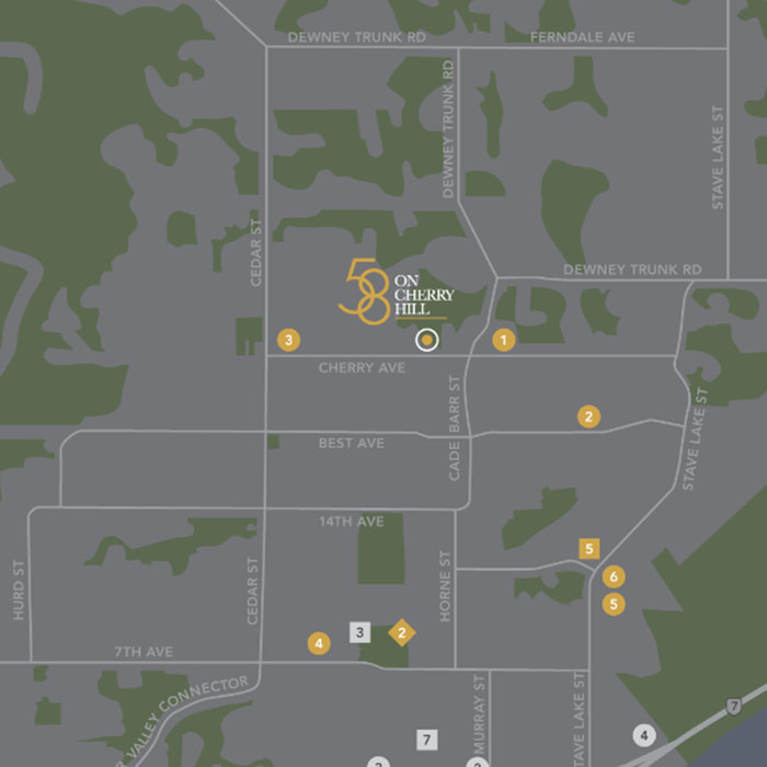 Cherry On Cherry location map 2