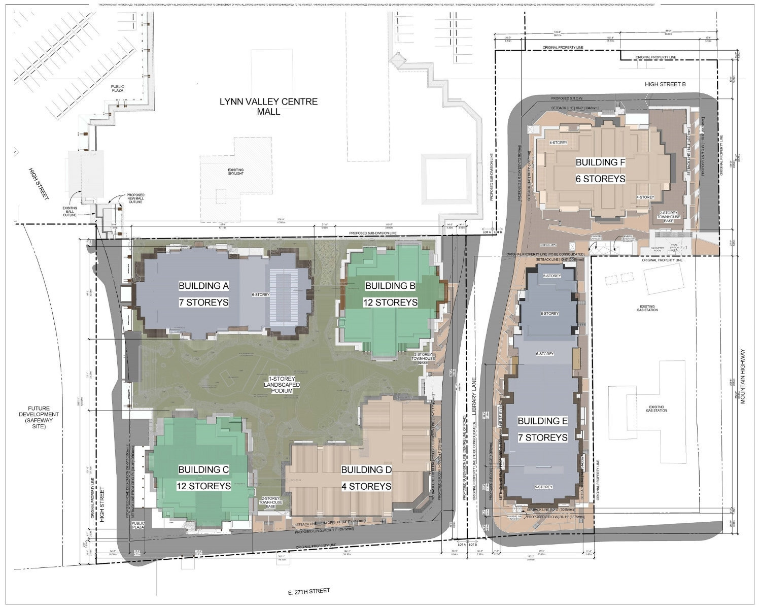 The Residences At Lynn Valley Building D location map 3