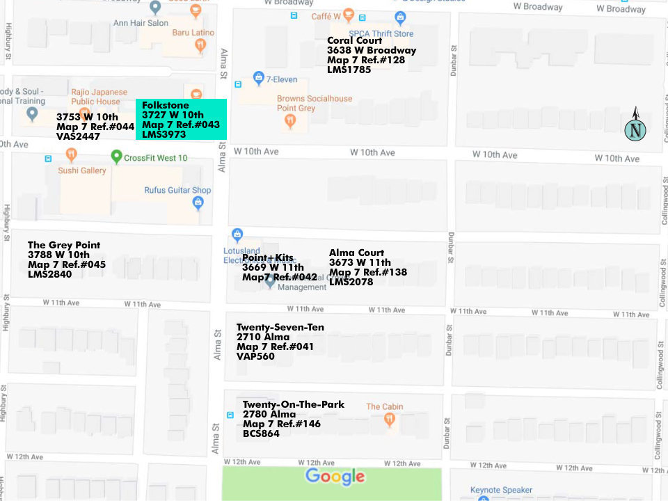 Folkstone location map 1
