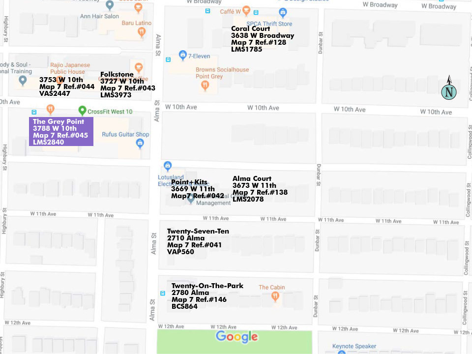 The Grey Point location map 1