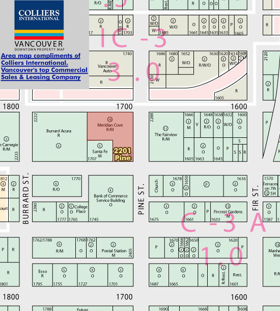 Meridian Cove location map 2